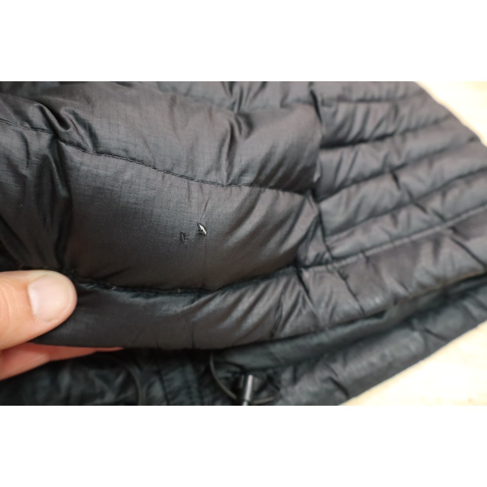 Womens Patagonia Jacket Puffer Black Full Zip Size Small S Goosedown Down Fill - Picture 7 of 9
